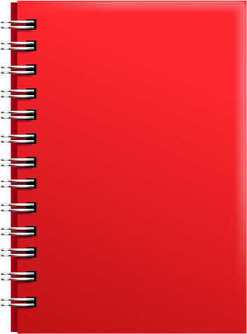 Red Spiral Notebook